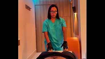 POV Sensual Latina Massage – Relaxing Music, HJ & Blowjob Finish